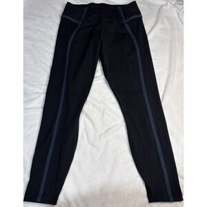 Nike One Dri-Fit Women's Black Training 7/8 Leggings Size Large High Waisted New